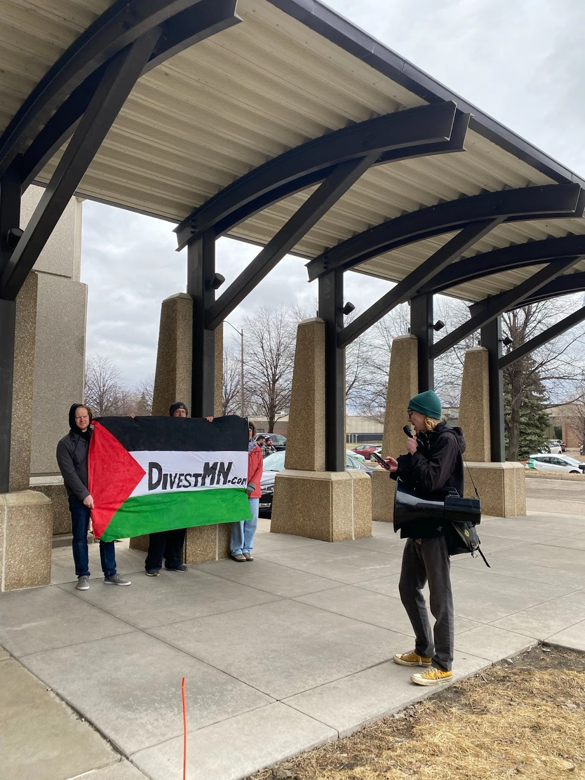 ਮਿਨੇਸੋਟਾ 'ਚ ਲੋਕਾਂ ਨੇ ਮਾਲੀ ਬੋਰਡ ਤੇ ਇਜ਼ਰਾਈਲ ਵਿਰੁੱਧ ਮੋਰਚਾ ਲਾਇਆ