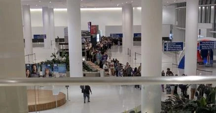 ਟੀਆਐੱਸਏ ਕਰਮਚਾਰੀਆਂ ਨੂੰ ਤਨਖਾਹ ਮਿਲਣ ਨਾਲ ਲਾਈਨਾਂ ਘਟੀਆਂ