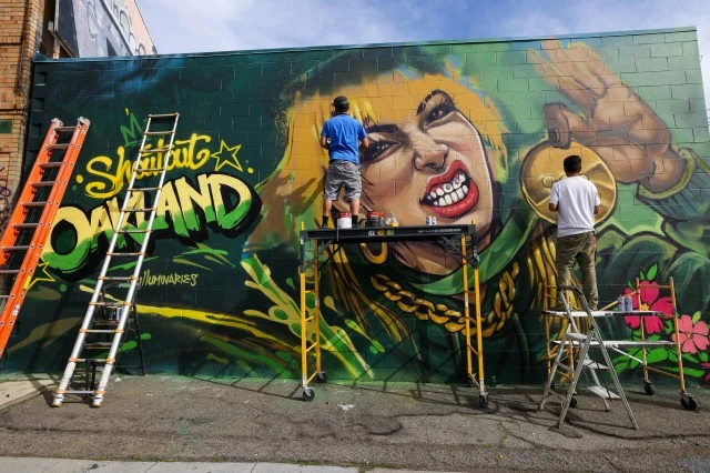 ਓਕਲੈਂਡ ਨੇ ਅਲੀਸਾ ਲਿਊ ਲਈ ਨਵਾਂ ਮਿਊਰਲ ਬਣਾਇਆ