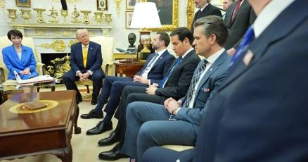 ਟ੍ਰੰਪ ਨੇ ਜਪਾਨੀ ਆਗੂ ਨਾਲ ਕਿਹਾ ਮੋਹਰੀ ਹਮਲੇ ਦਾ ਮਜ਼ਾਕ