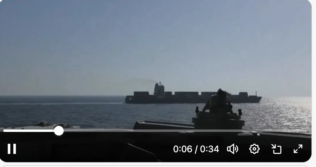 ਅਮਰੀਕੀ ਫੌਜ ਨੇ ਇਰਾਨੀ ਜਹਾਜ਼ ’ਤੇ ਗੋਲੀਬਾਰੀ ਕੀਤੀ