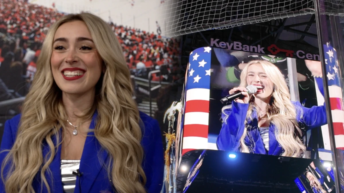 ਬਫਾਲੋ ਸੇਬਰਜ਼ ਦੀ ਅਧਿਕਾਰਿਕ ਗਾਇਕਾ ਕੈਮੀ ਕਲੂੰ ਨੇ ਤਿਆਰੀਆਂ ਸ਼ੁਰੂ ਕੀਤੀਆਂ