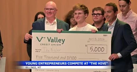 ਬਿਲਿੰਗਸ ਦੇ ਵਿਦਿਆਰਥੀਆਂ ਨੇ 'ਦ ਹਾਈਵ' ਵਿਚ ਵਪਾਰ ਦੇ ਵਿਚਾਰ ਪੇਸ਼ ਕੀਤੇ