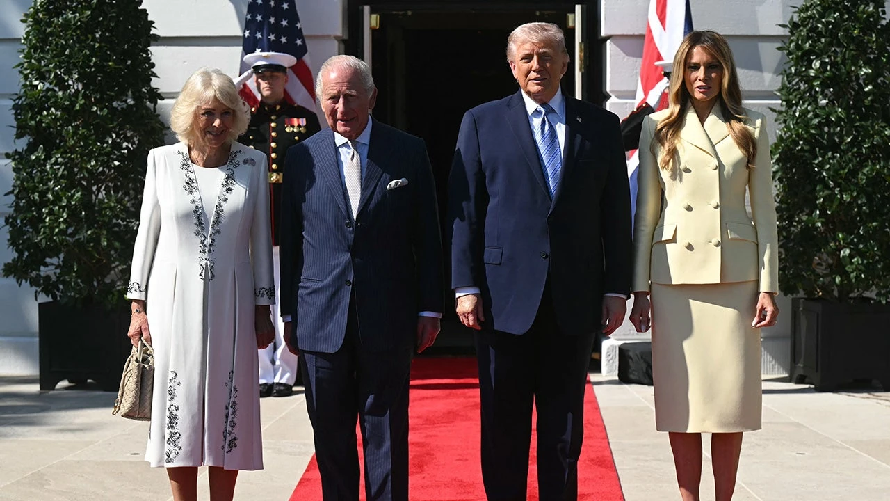 ਰਾਸ਼ਟਰਪਤੀ ਟਰੰਪ ਨੇ ਵਾਈਟ ਹਾਊਸ ’ਚ ਮਿਲਾਇਆ ਕਿੰਗ ਚਾਰਲਜ਼ III ਨੂੰ