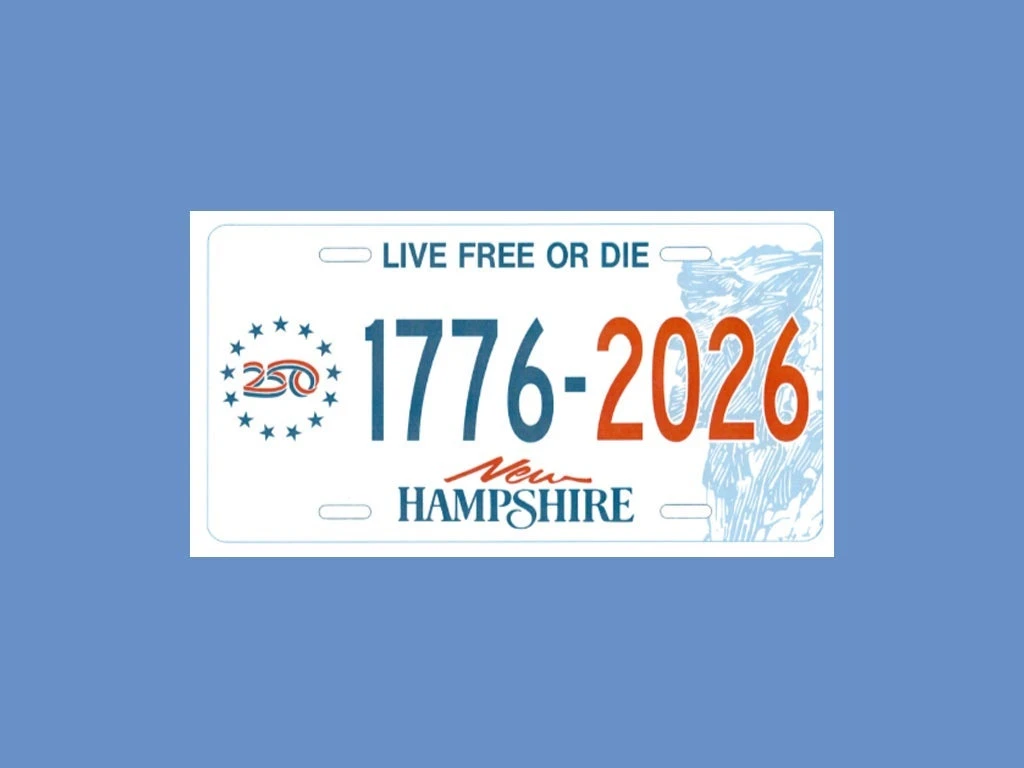 ਨਯੂ ਹੈਮਪਸ਼ਾਇਰ ਨੇ ਅਮਰੀਕਾ ਦੇ 250ਵੇਂ ਸਾਲਗਿਰਹ ਲਈ ਖਾਸ ਨੰਬਰ ਪਲੇਟ ਜਾਰੀ ਕੀਤੀ