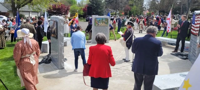 ਬੀਵਰਟਨ 'ਚ ਅਮਰੀਕੀ ਇਨਕਲਾਬ ਜੰਗ ਸਮਾਰਕ ਦਾ ਉਦਘਾਟਨ