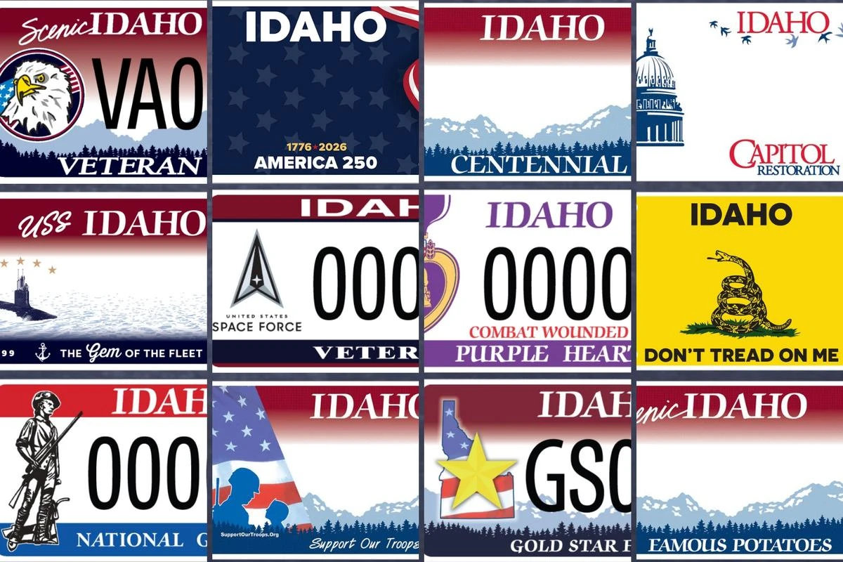 ਆਈਡਾਹੋ ਦੇ 11 ਸਭ ਤੋਂ ਵਫਾਦਾਰ ਲਾਇਸੰਸ ਪਲੇਟਾਂ ਦੀ ਜਾਣਕਾਰੀ