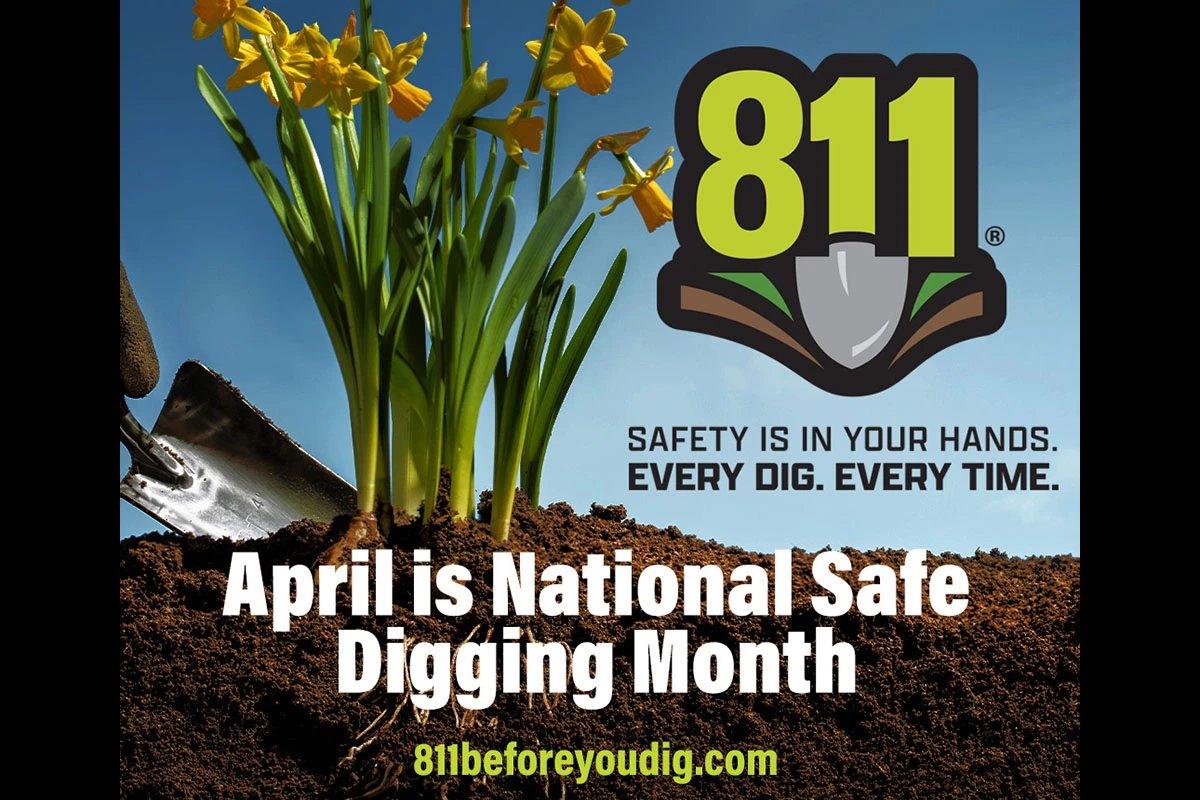 ਐਪ੍ਰਿਲ ਮਹੀਨੇ 'ਚ ਜਮੀਨ ਖੋਦਣ ਤੋਂ ਪਹਿਲਾਂ 811 'ਤੇ ਕਾਲ ਕਰੋ ਕਲਾਰਕਸਵਿਲੇ ਗੈਸ ਤੇ ਪਾਣੀ ਵਿਭਾਗ ਦੀ ਸਲਾਹ