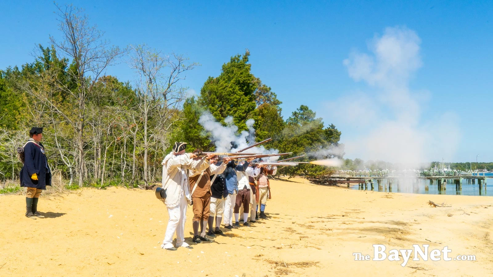 ਸੇਂਟ ਮੈਰੀਜ਼ ਕਾਊਂਟੀ 'ਚ ਅਜ਼ਾਦੀ ਦੀ ਜੰਗ ਦੀ ਨਕਲ ਨਾਲ ਮੈਰੀਲੈਂਡ ਵਿਆਪਕ ਸੈਰ-ਸਪਾਟੇ ਦਾ ਆਗਾਜ਼