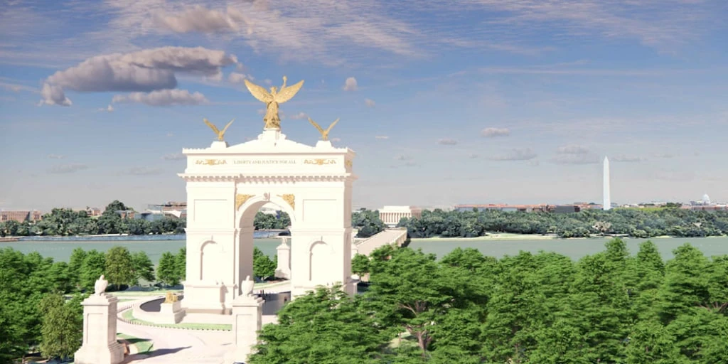 ਵਾਸ਼ਿੰਗਟਨ ਵਿਚ ਟਰੰਪ ਦਾ ২৫০ ਫੁੱਟ ਚੋਟੀ ਵਾਲਾ ਆਰਕ ਬਣੇਗਾ