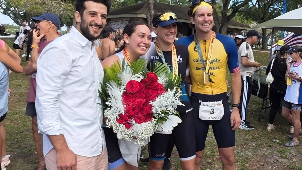 ਮਾਇਮੀ ਖਿਡਾਰੀ ਨੂੰ ਟਰਾਇਥਲਾਨ ਵਿੱਚ ਪ੍ਰਨ ਦੁਲਹਨ ਦਾ ਭਰਿਆ ਸੱਜਾ ਸੁਆਲ