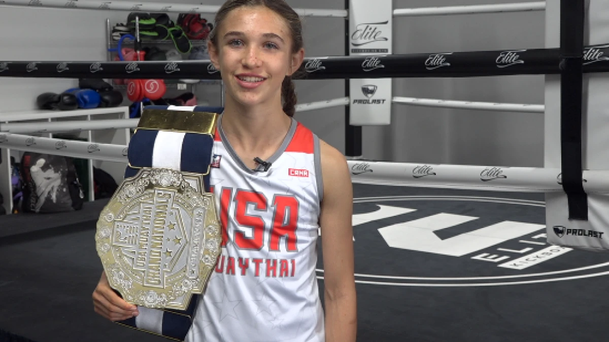 13 ਸਾਲ ਦੀ ਮੈਡੀ ਮੁਆਈ ਥਾਈ ਚੈਂਪੀਅਨ ਬਣੀ