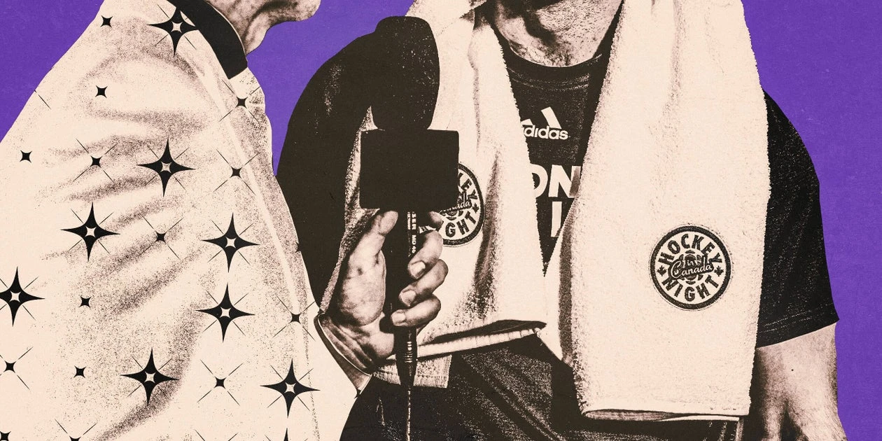 ਐਨਐਚਐਲ ਖਿਡਾਰੀਆਂ ਲਈ ਸਫੈਦ ਤੌਲੀਆ ਪਵਿੱਤਰ ਨਿਸ਼ਾਨ