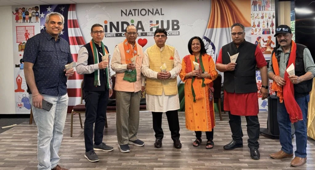 ਚਿਕਾਗੋ 'ਚ BJP ਦੇ ਪੂਰਵ ਭਾਰਤ 'ਚ ਚੋਣੀ ਜਿੱਤ ਦੀ ਖੁਸ਼ੀ
