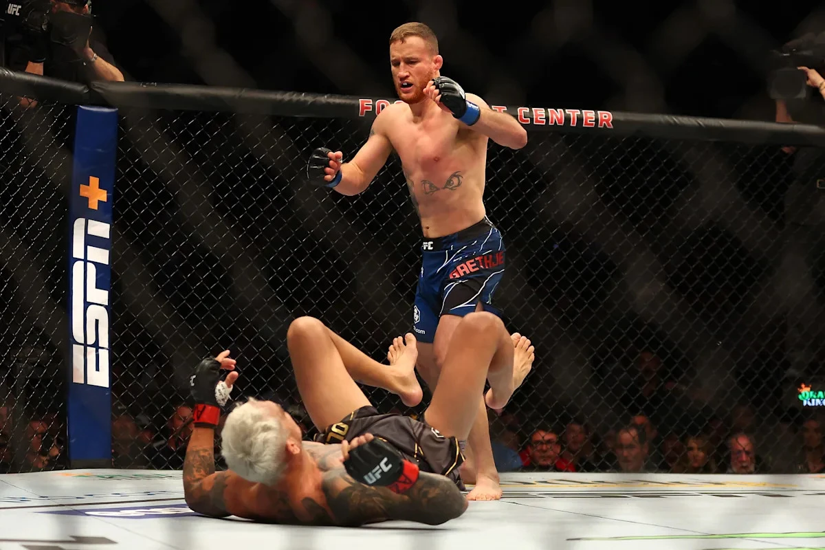 ਜਸਟਿਨ ਗੈਥਜੇ ਨੇ UFC ਵਿਚ ਸਨਸਨੀਖੇਜ਼ ਜਿੱਤ ਹਾਸਲ ਕੀਤੀ