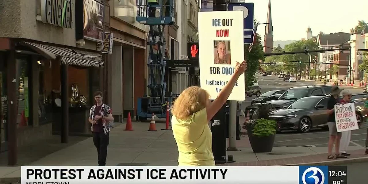 ਮਿੱਡਲਟਾਊਨ ਵਿੱਚ ICE ਦੀਆਂ ਮੌਤਾਂ 'ਤੇ ਵਿਰੋਧ